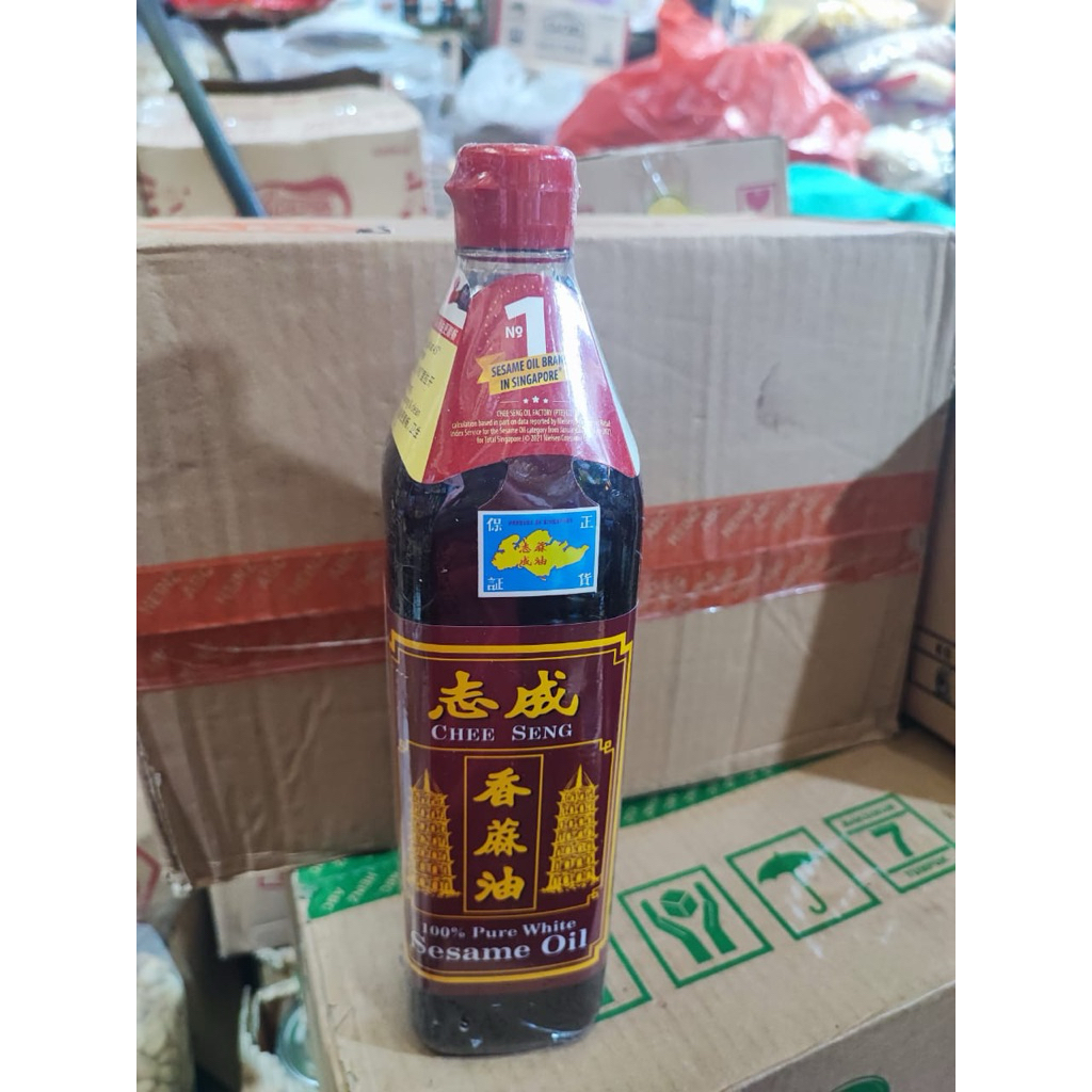 

Minyak wijen chee seng pagoda 750ml