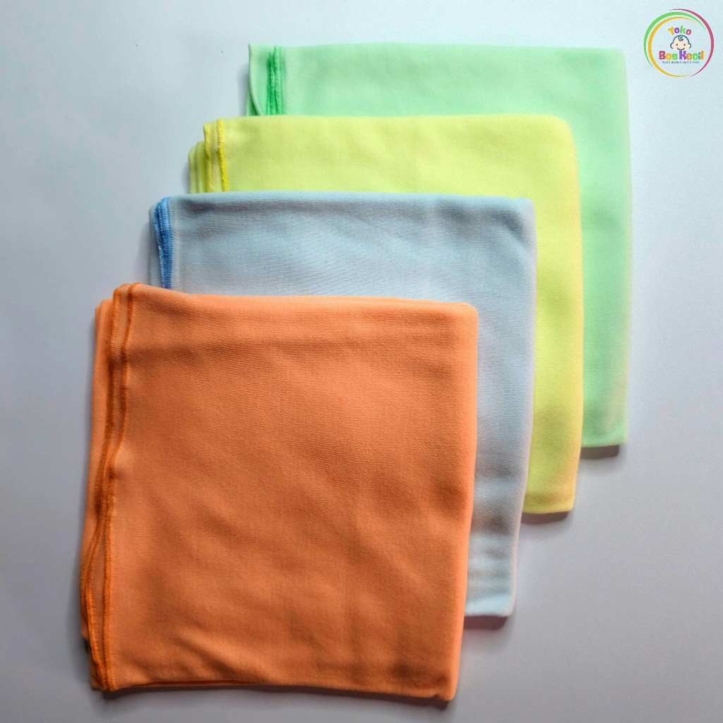 Bedong Bayi Polos Newborn UK 90X 90CM Warna Warni BAHAN ADEM LEMBUT Zoko TOKO BOS KECIL