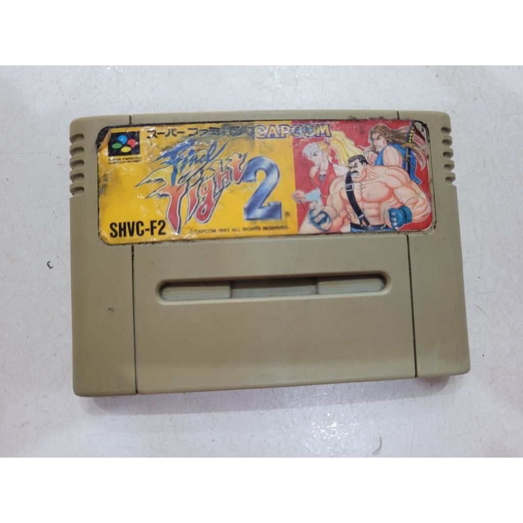 KASET SNES CATRIDGE SNES FINAL FIGHT II ORIGINAL