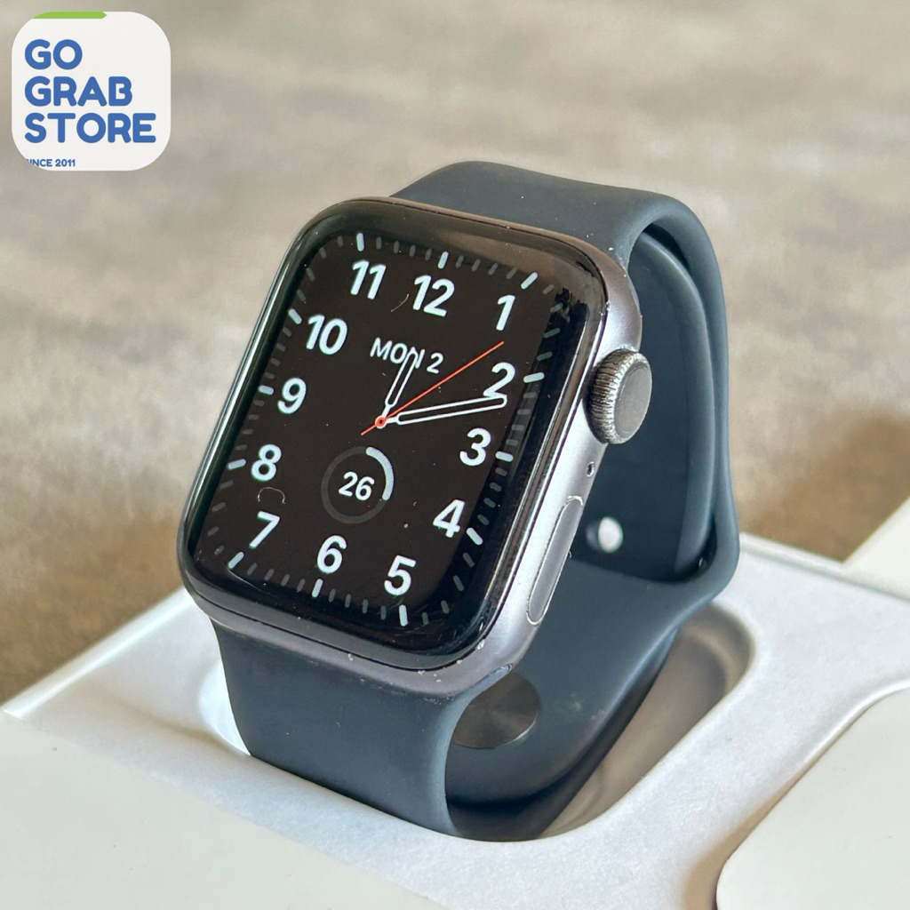 (iBox) Apple Watch Series 6 40mm Space Gray Black Sport Band Fullset iwatch Original