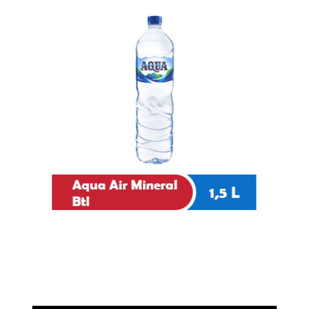 

Aqua 1500ml 1 Karton isi 12 botol