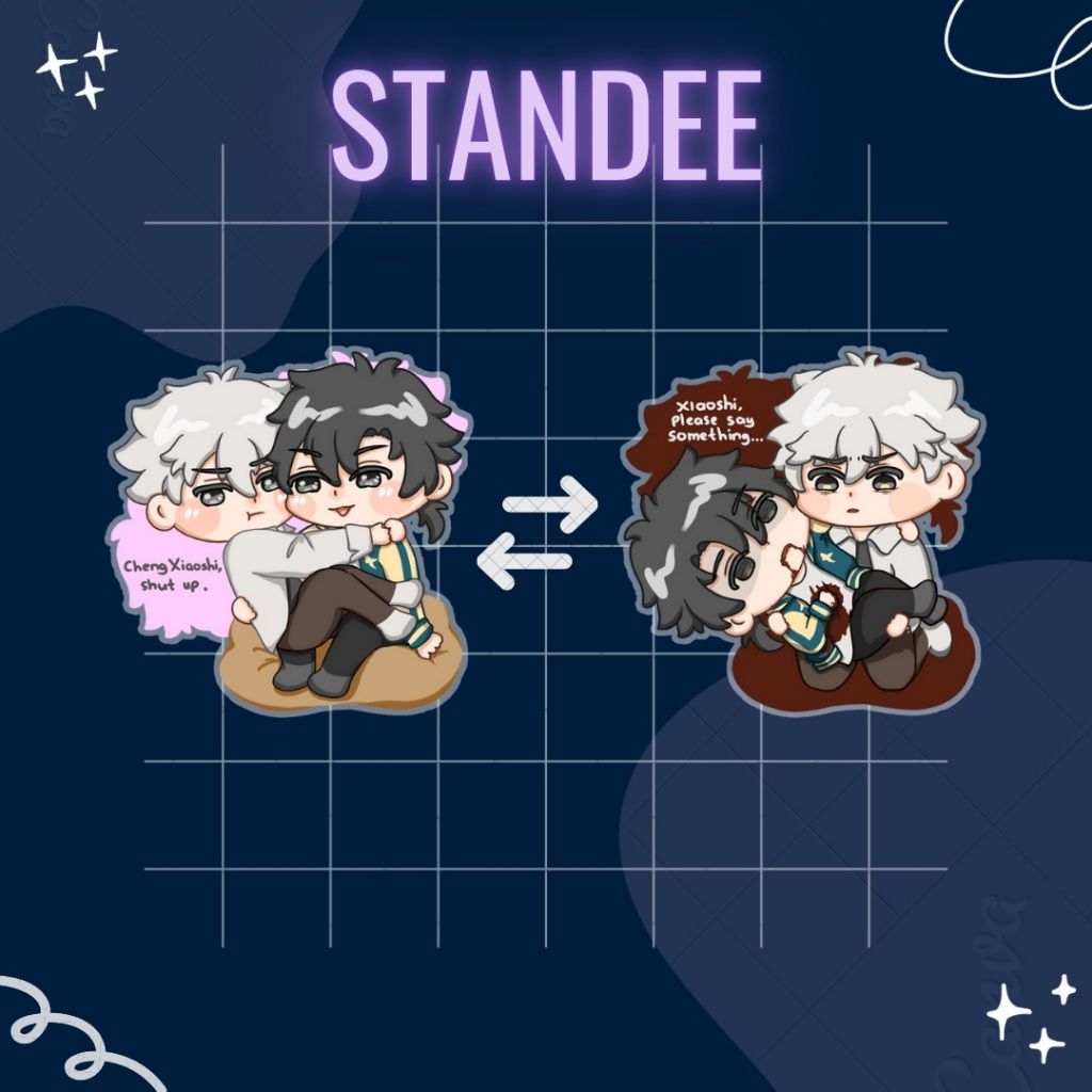 Link Click Standee || Shiguang Dailiren || Cheng Xiaoshi, Lu Guang