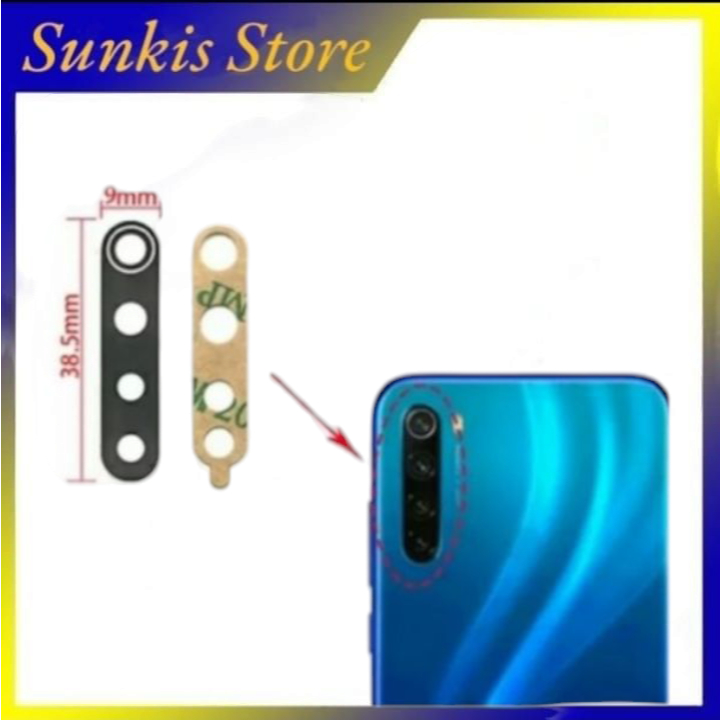 Kaca Kamera Xiaomi Redmi Note 8 / Note 8T Kaca Kamera Only