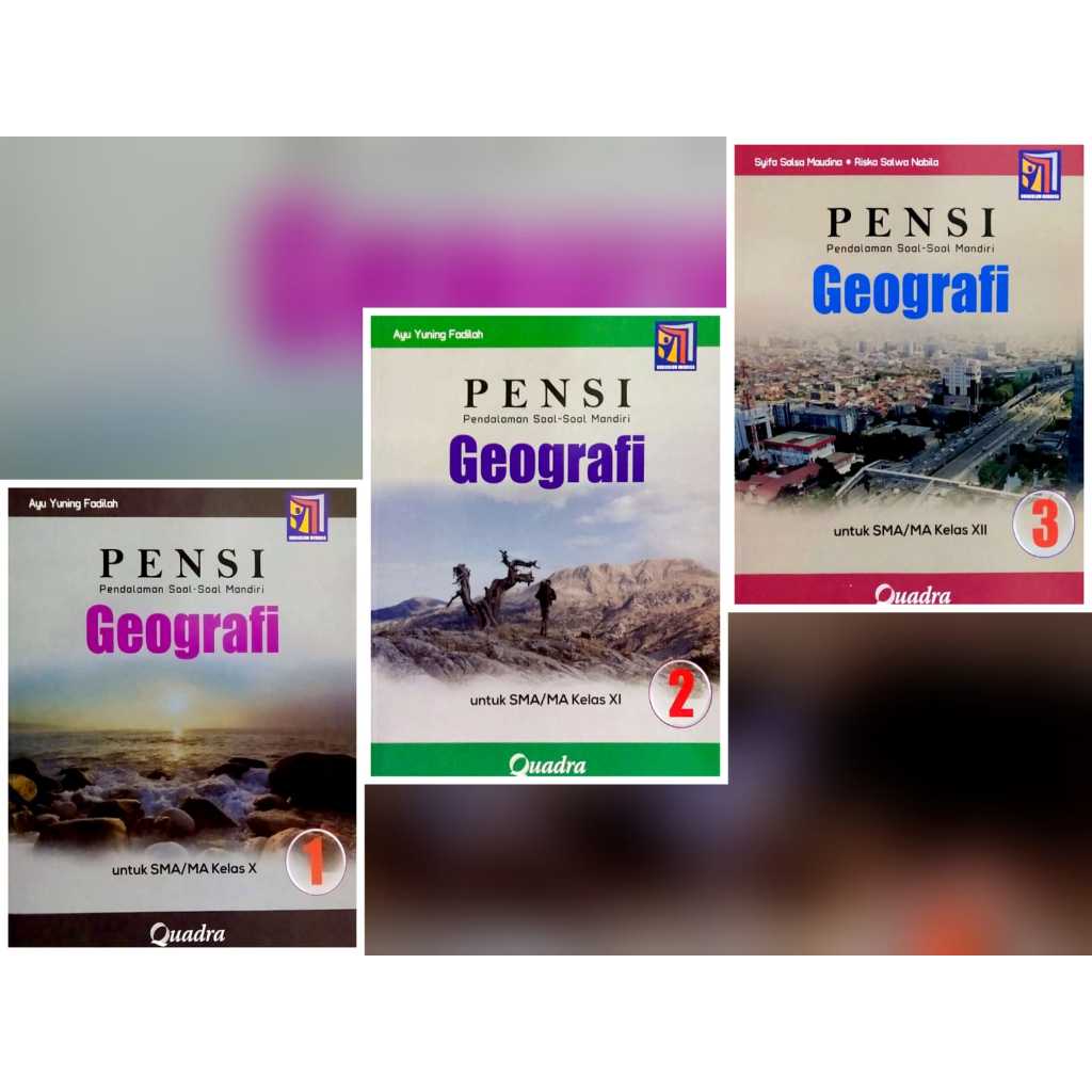 PENSI Geografi SMA/MA Quadra KM