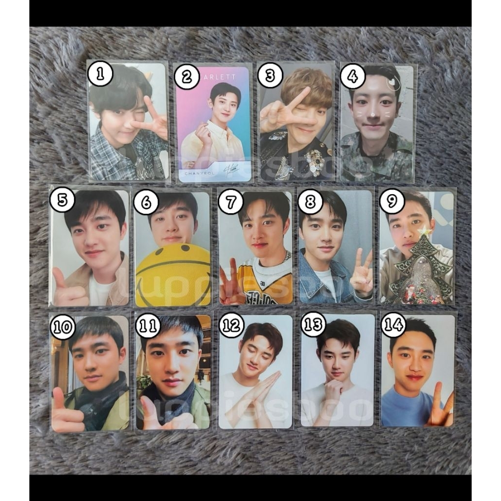 Official Photocard EXO PC Chanyeol DO Kyungsoo