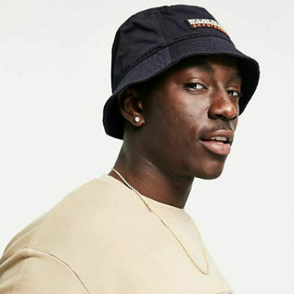 topi Napapijri Bucket hat logo bordir