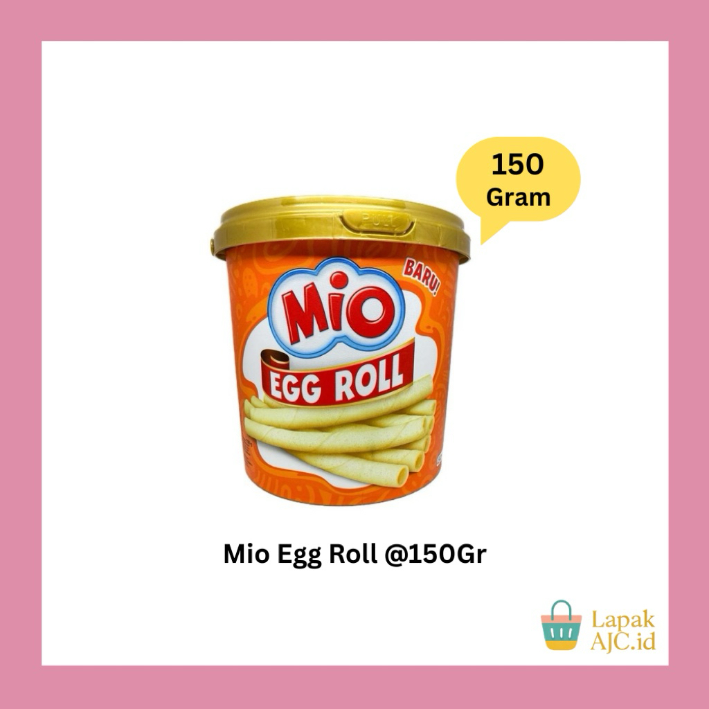

Mio Egg Roll @150Gr Cemilan Jajanan Gurih