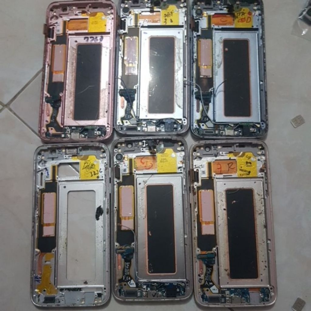 body samsung s7 edge tulang samsung s7 edge frame samsungs7 edge dudukan lcd samsung s7 edge