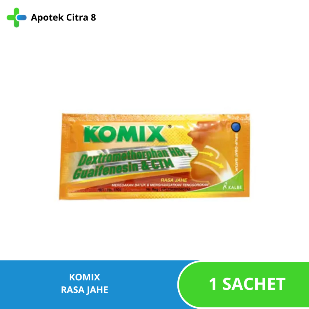 Komix Adult Jahe 1 Sachet