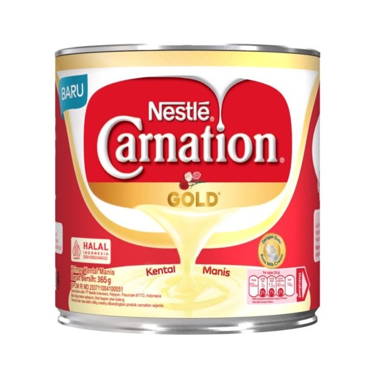 

susu kental carnation gold 365