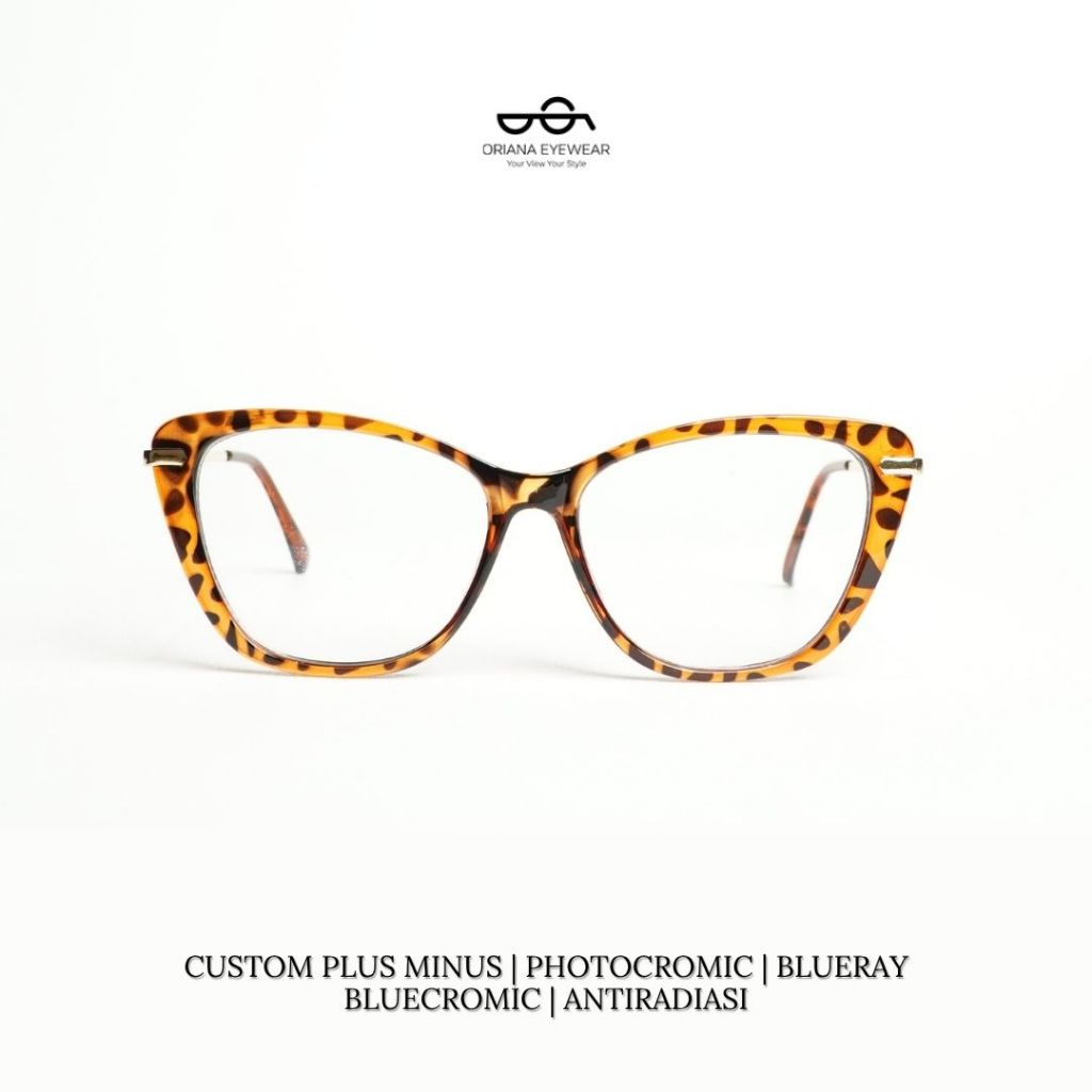 Oriana Eyewear Frame Kacamata Minus / Frame Kacamata Optik / Frame Cat Eye - 9012