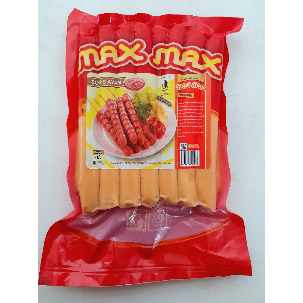 

MAX MAX selulose ayam 15s 500gr