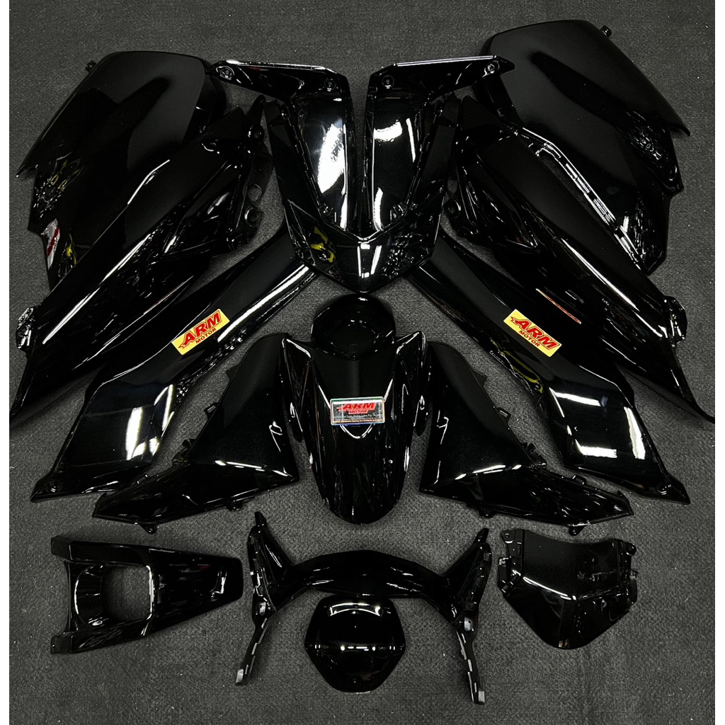 BODY NMAX NEW REPAINT HITAM METALIC GLOSY