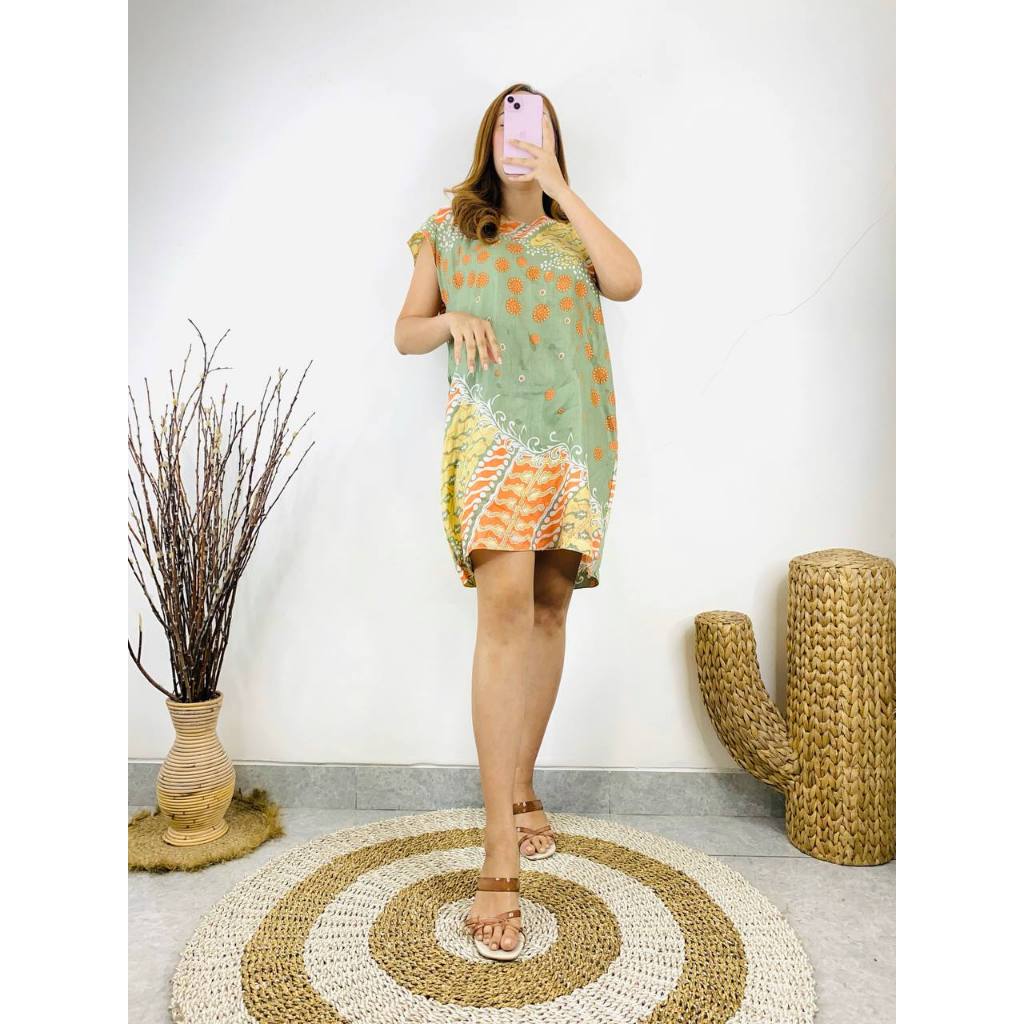 Batik Benang Raja Daster Midi