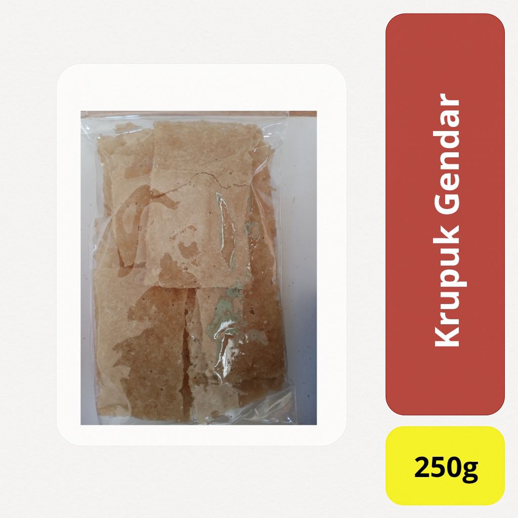 

Kerupuk Gendar/Krupuk Gendar Mentah 250gram