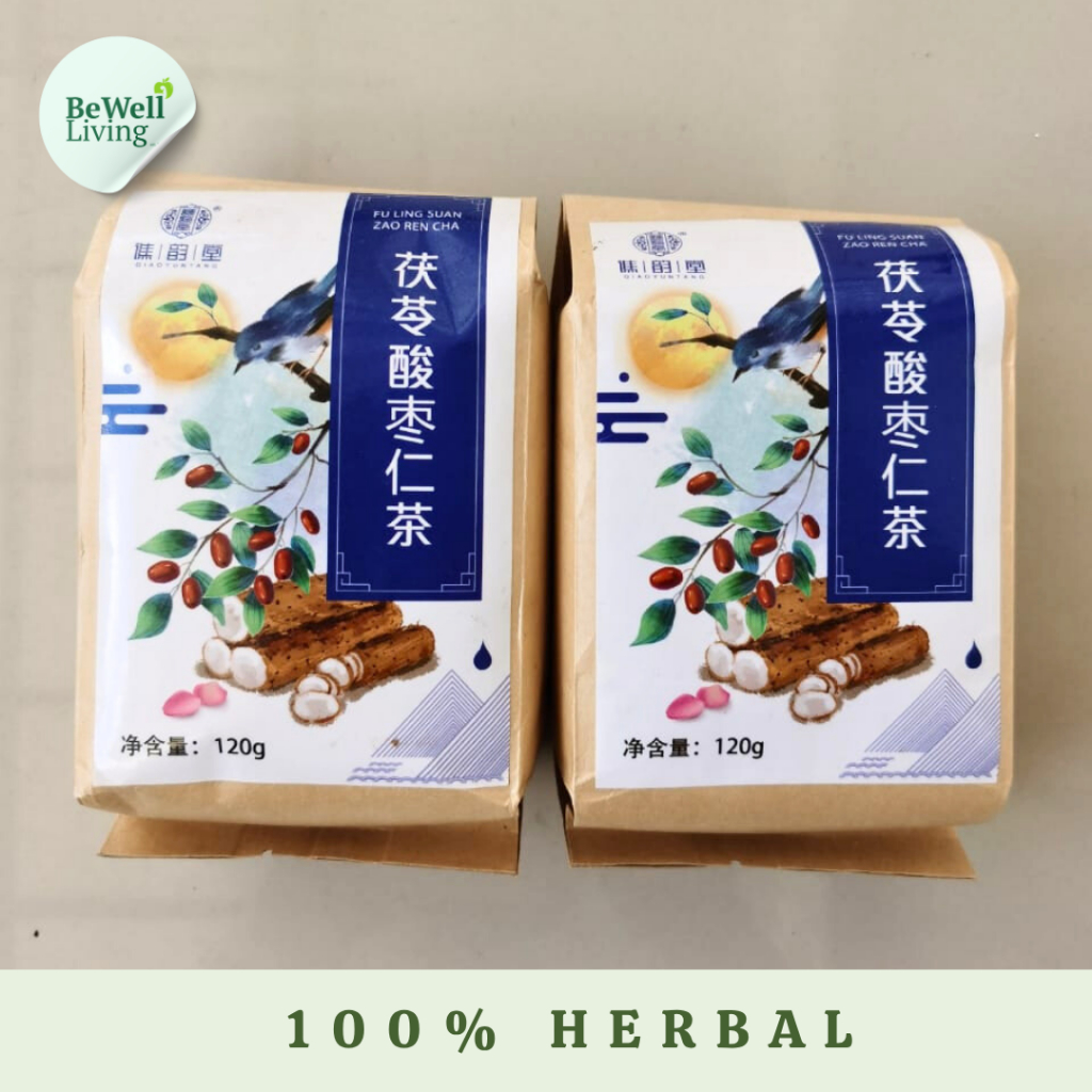 

Teh Untuk Insomnia - Cheng Woh Sleep Tea Soothing Poria & Sour Jujube Seed [100% HERBAL]
