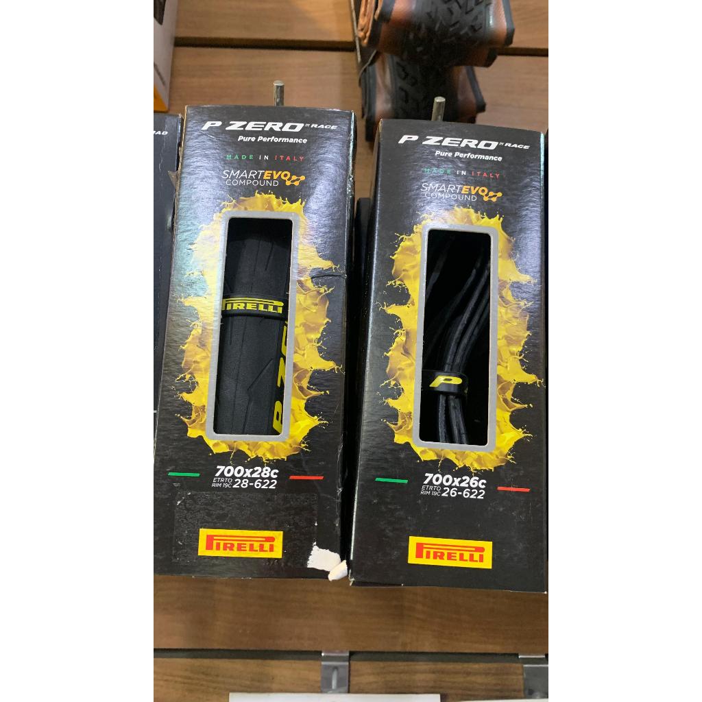 TIRE PIRELLI 700X28C ZERO RACE - YELLOW