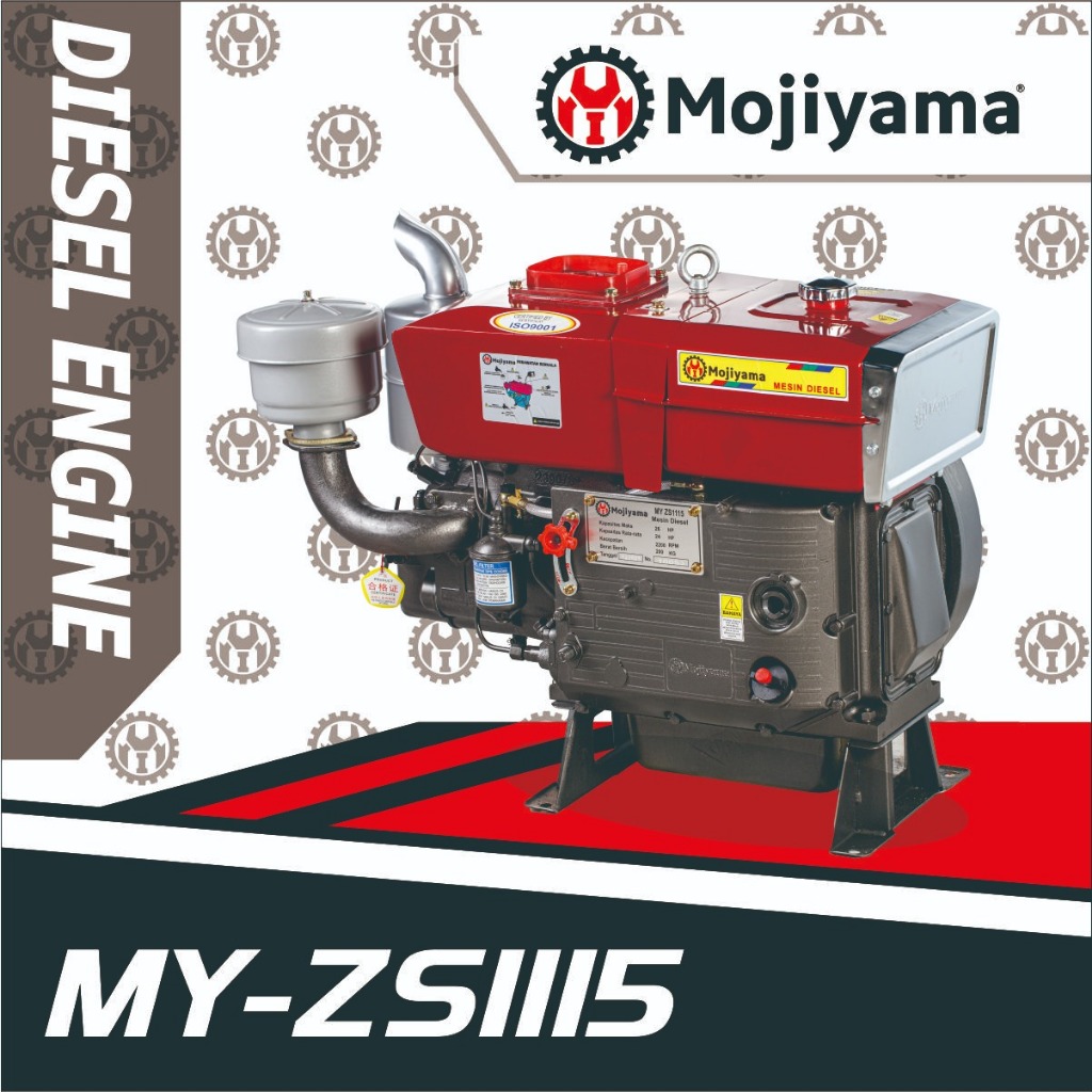 Mojiyama Mesin Diesel/Mesin Penggerak MY ZS1115 26PK
