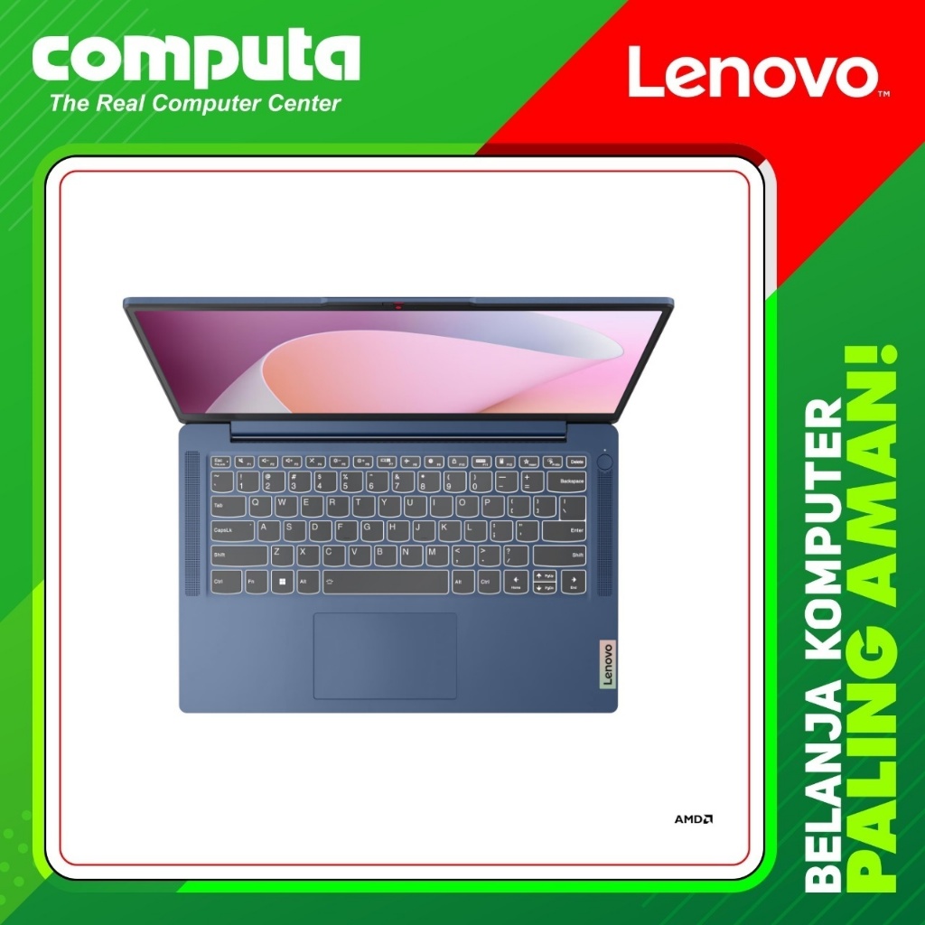 Lenovo IdeaPad Slim 3 14ABR8 8YID 90ID AMD Ryzen 5 5625U 16GB 512GB 14 FHD IPS W11 OH24 MIL-STD-810H