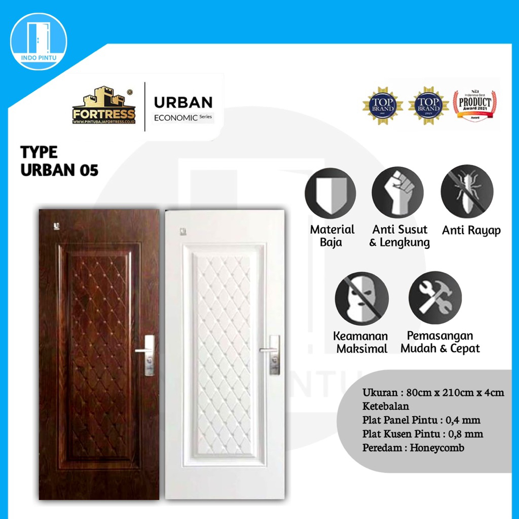 Pintu Baja FORTRESS Type Urban 80 (05)