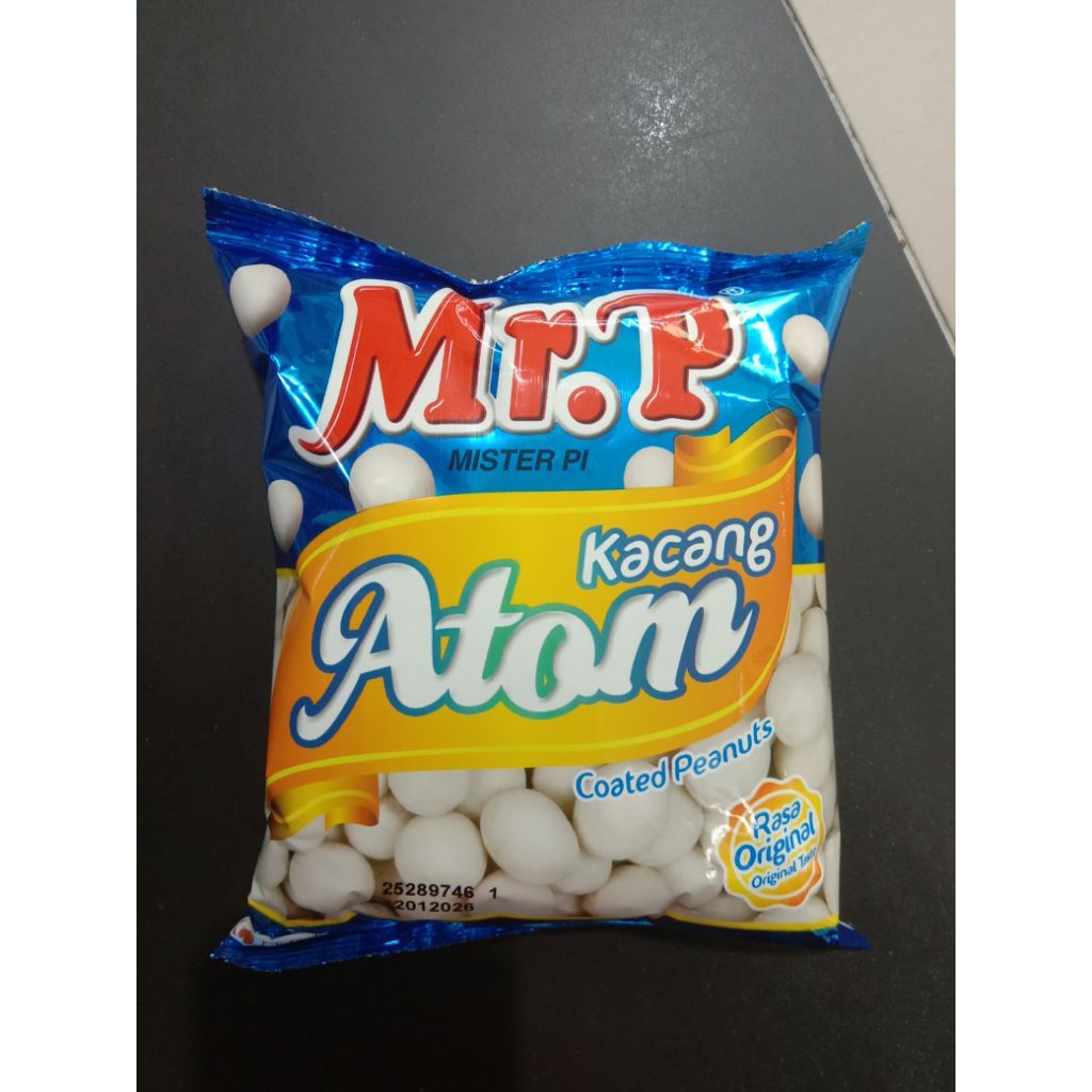

Mr.P Kacang Atom Original 225g