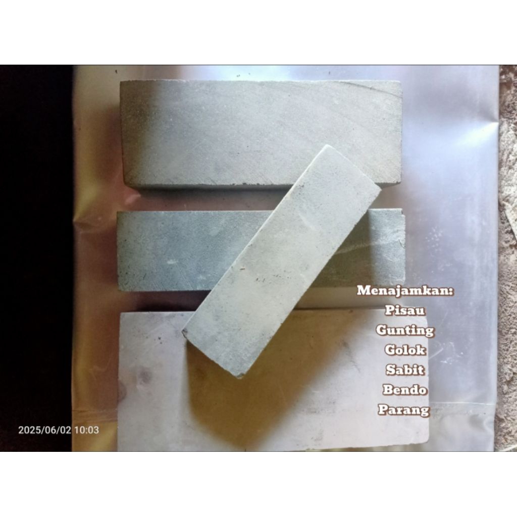 Batu Asahan Pisau Paling Bagus/Batu Pengasah Pisau Super Tajam
