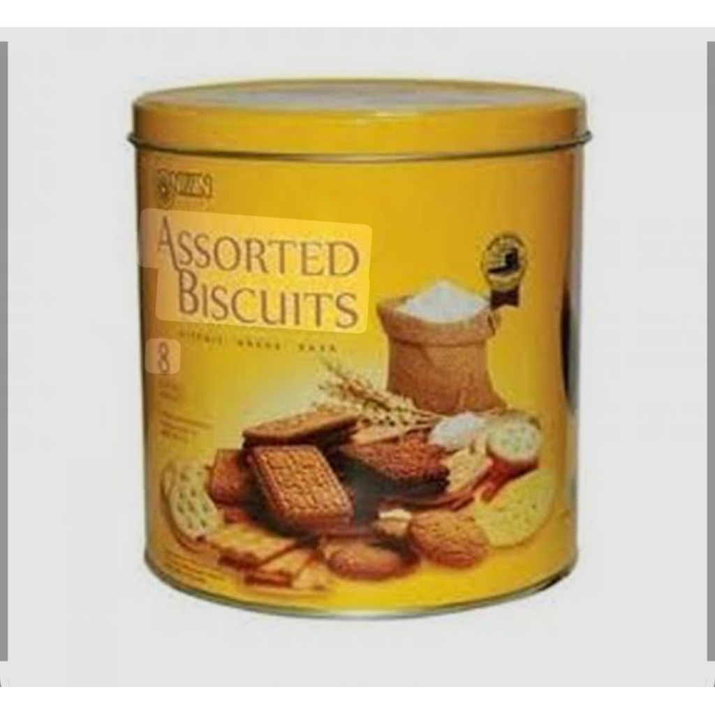 

Nissin Assorted Biscuit Yellow 650gram