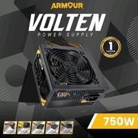 PSU ARMOUR VOLTEN 750W / POWER SUPPLY 750WATT 85% EFFICIENCY