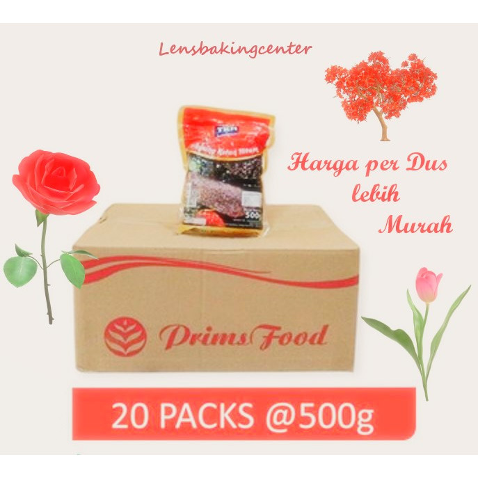 

100% Tepung BERAS Ketan Hitam TKH Primsfood Prims food 20 Pack X 500g 20 Pack X 500gam 20x500gr