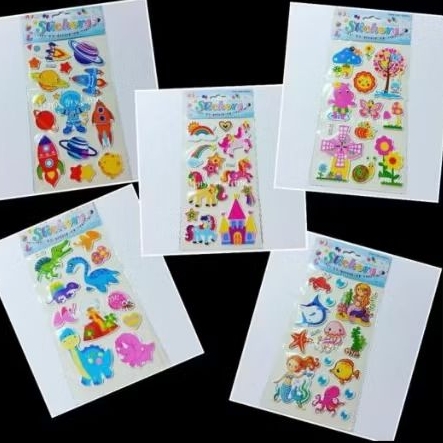 

Stiker Anak Sticker Timbul Spon