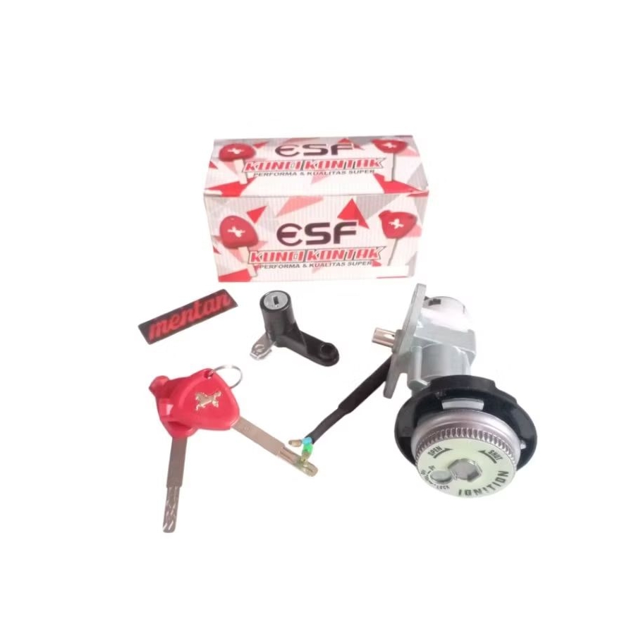 ESF KUNCI KONTAK SET PLUS KUNCI JOK MIO J - MIO GT GLOW IN THE DRAK