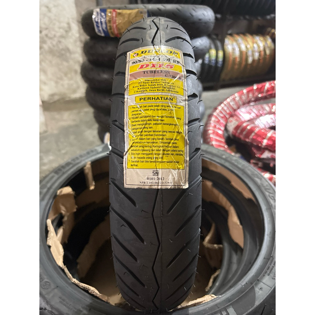 DUNLOP D115 90/80 RING 14 TUBELESS