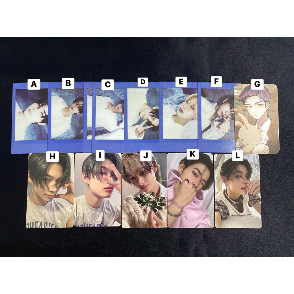 photocard ni-ki enhypen polaroid daydream weverse noa memorabilia romance untold inceptio engene ido