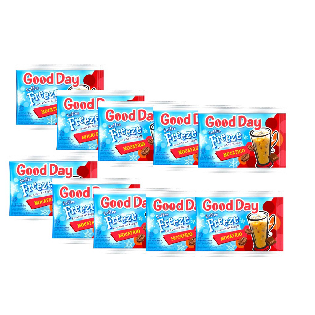 

Good Day freeze Mocafrio 30gr isi 10 sachet