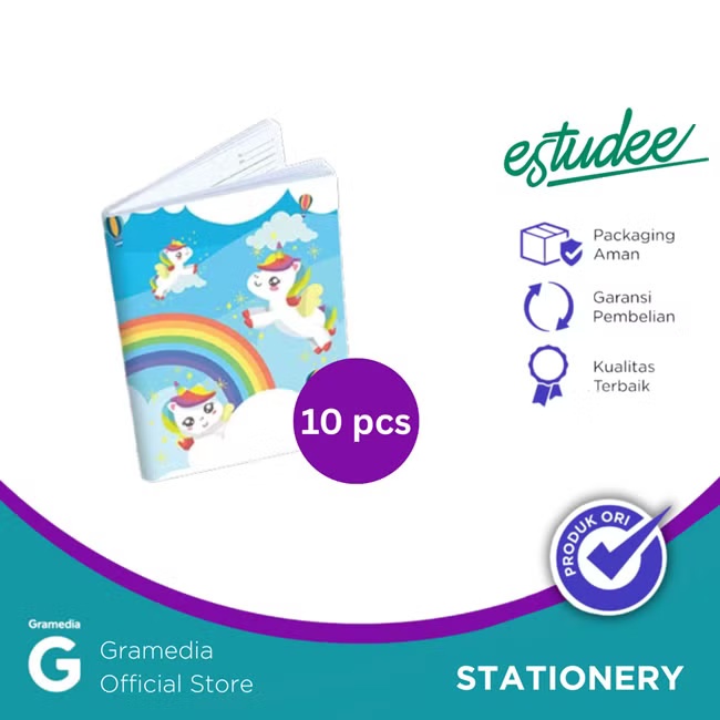 

Gramedia Depok - ESTUDEE F KWARTO 38 UNICORN ISI 10