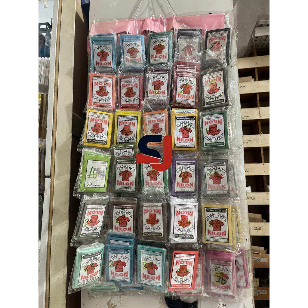 WANTEX PEWARNA PAKAIAN / KAIN / WANTEX NILON UNTUK CELUP PAKAIAN