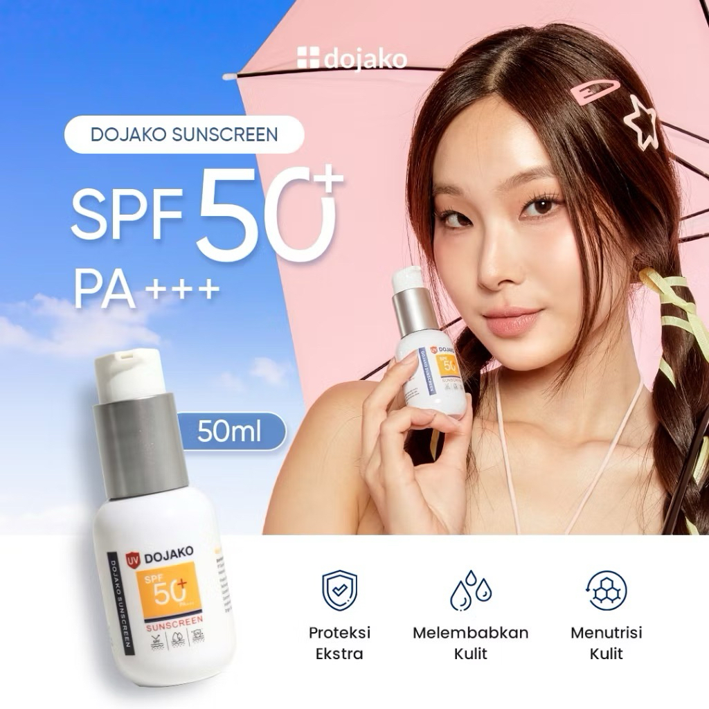 SUNSCREEN DOJAKO SKINCARE IMPORT READY JAKARTA