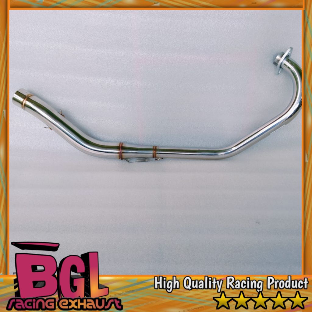 Pipa Leher knalpot Honda Tiger Revo/Megapro primus Bending