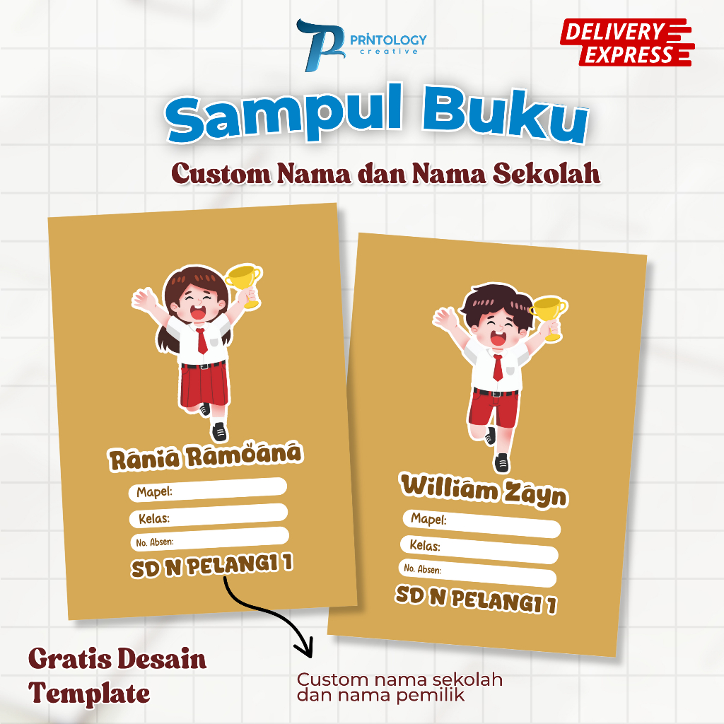 

Sampul Buku Coklat Anak SD Sampul Buku Coklat Sampul Custom Nama Sampul Cover Coklat Sampul Buku Coklat Aesthetik Sampul Buku Custom Nama Sekolah