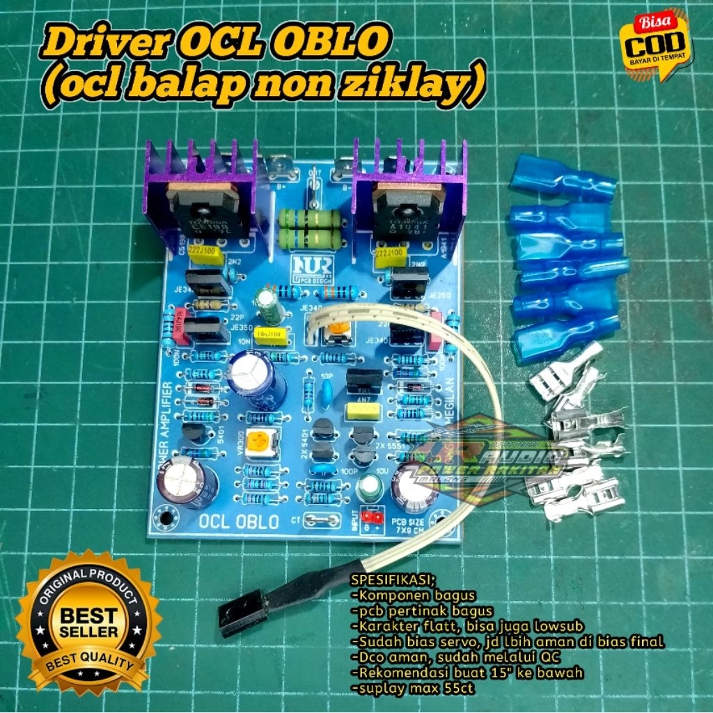 Kit Driver OCL OBLO (ocl balap)