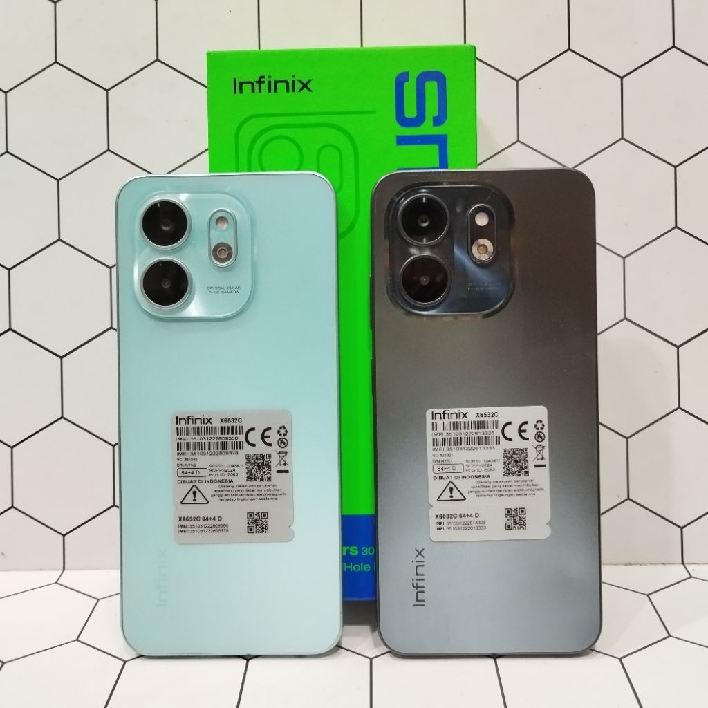 INFINIX SMART 9 HD 4/64GB 3/64GB HP SECOND BEKAS FULLSET