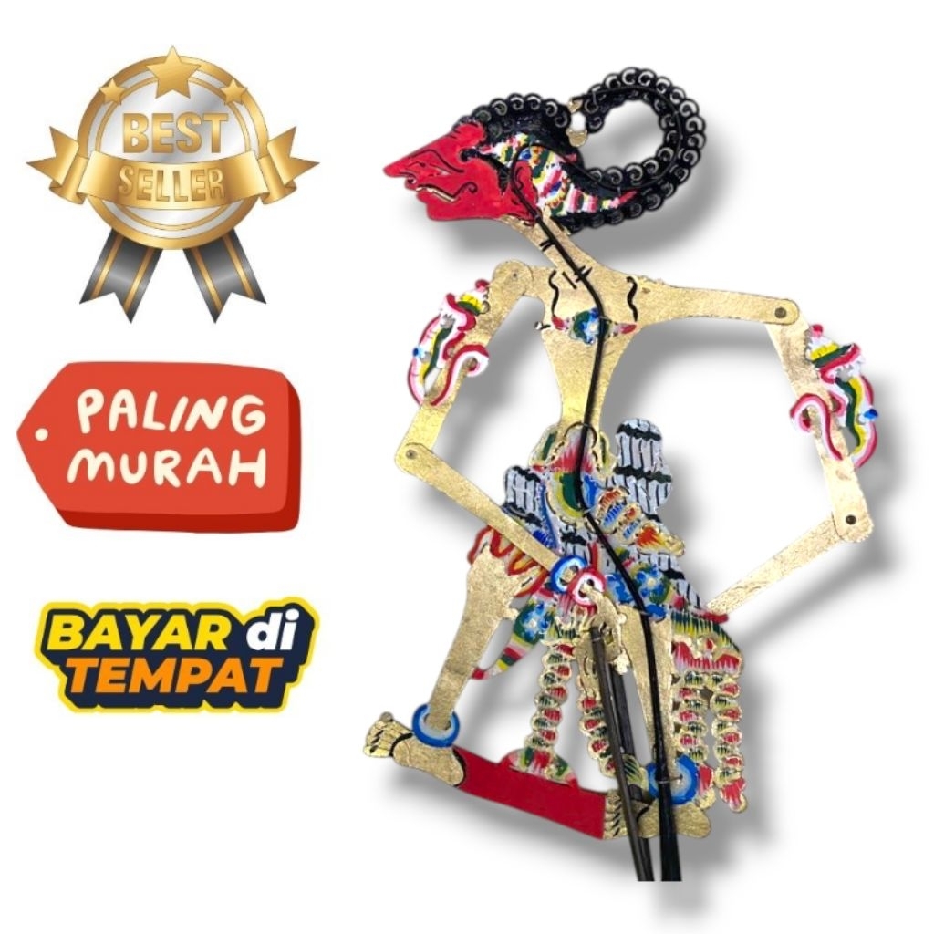WAYANG KULIT ASLI WISANGGENI UKURAN STANDAR DALANG