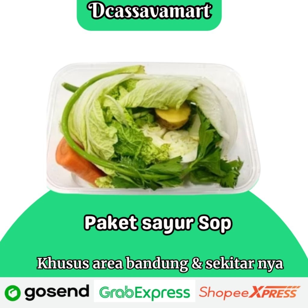 

Paket Sayur Sop + Sajiku Sayur Sop