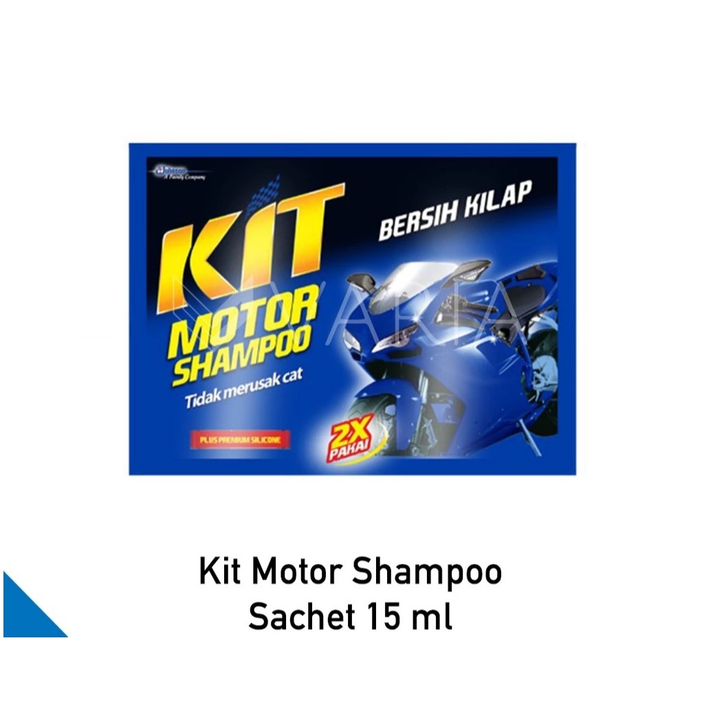 KIT SHAMPOO MOTOR 15ML/6 SASET