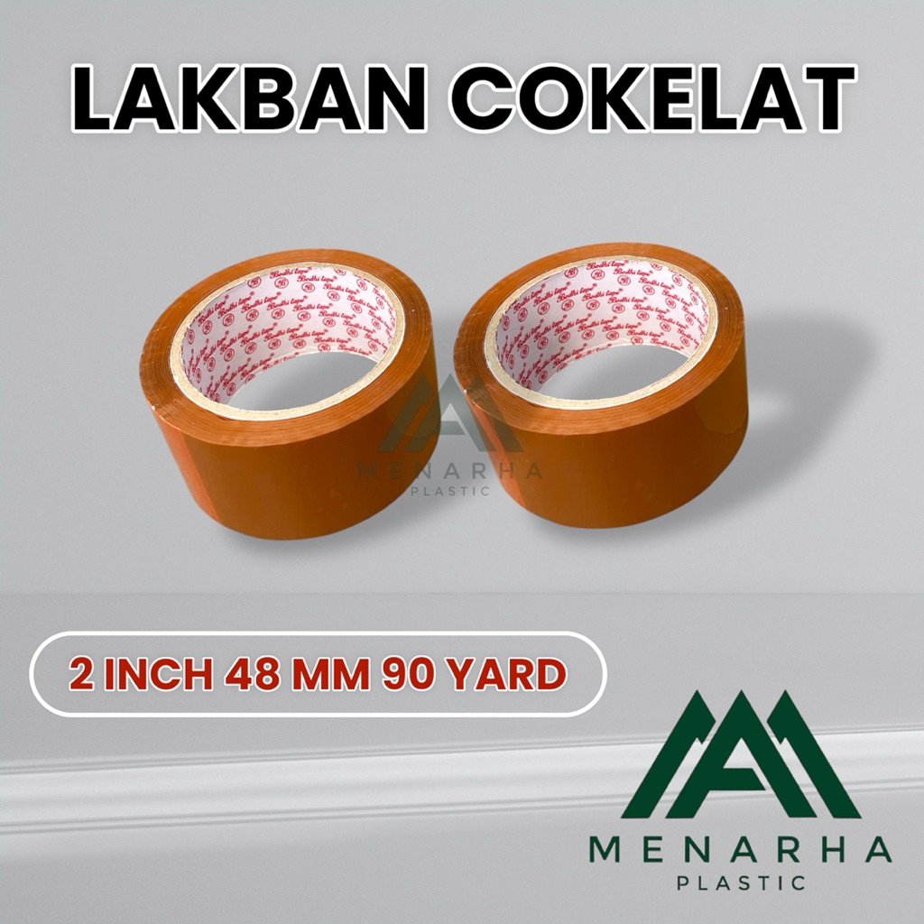 

Lakban Cokelat/ OPP Packaging Tape 48 mm 2 inch 90 yard TOP QUALITY!