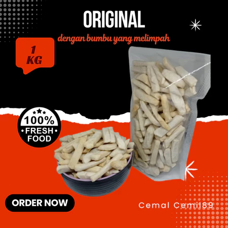 Basreng Murah Basreng Pedas Daun Jeruk Basreng Pedas Daun Jeruk 1 Kg