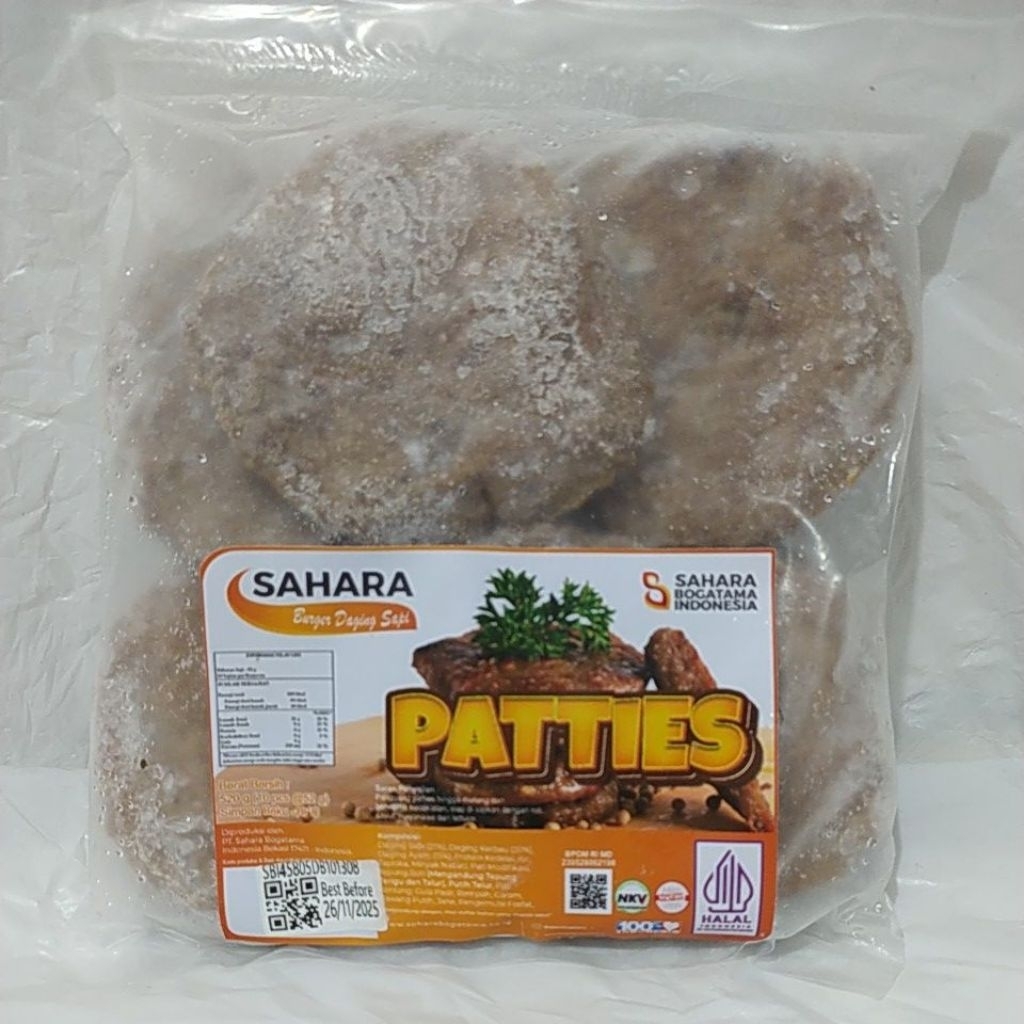

Beff Patties Daging Burger