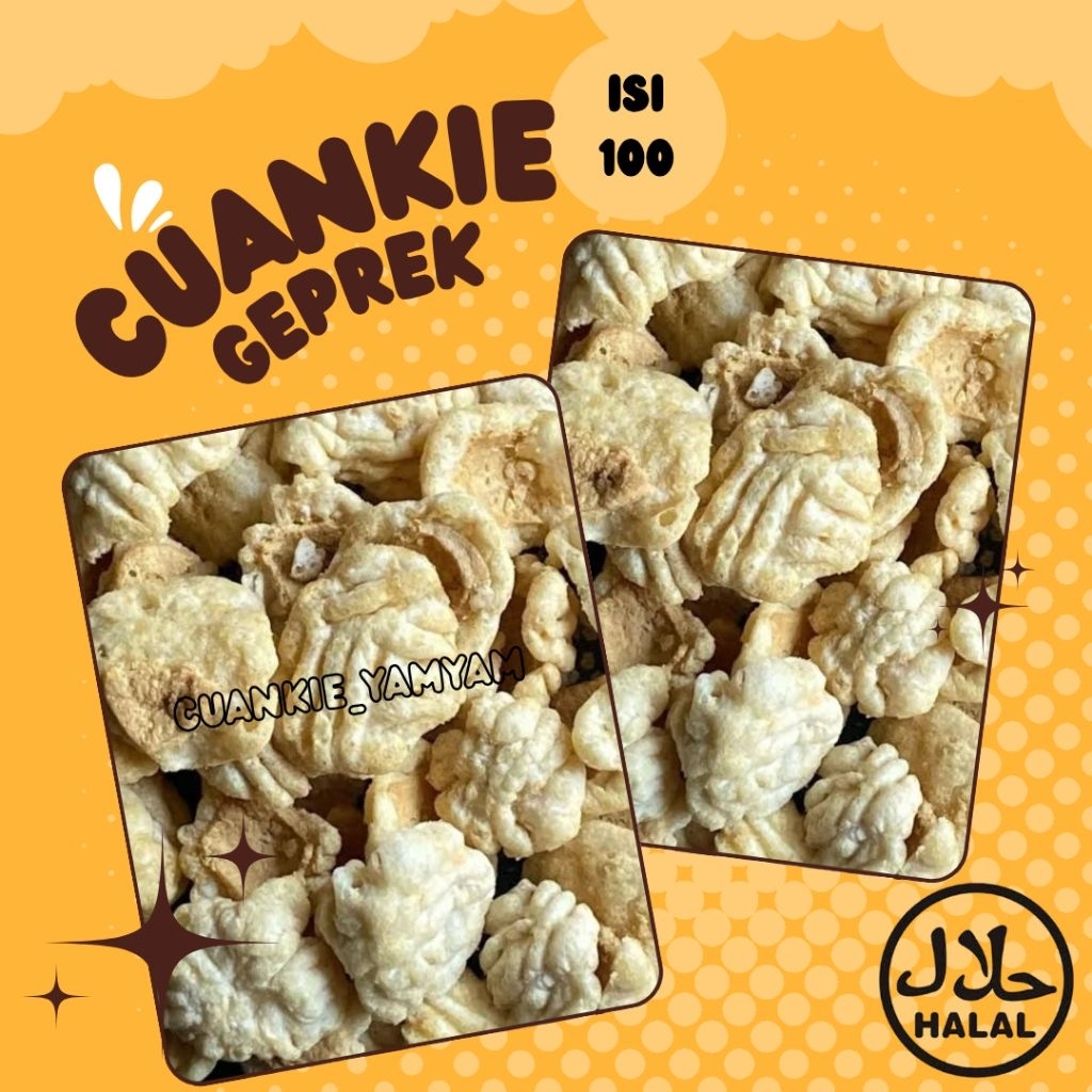 

TERMURAH | CUANKI TAHU GEPREK ISI 100