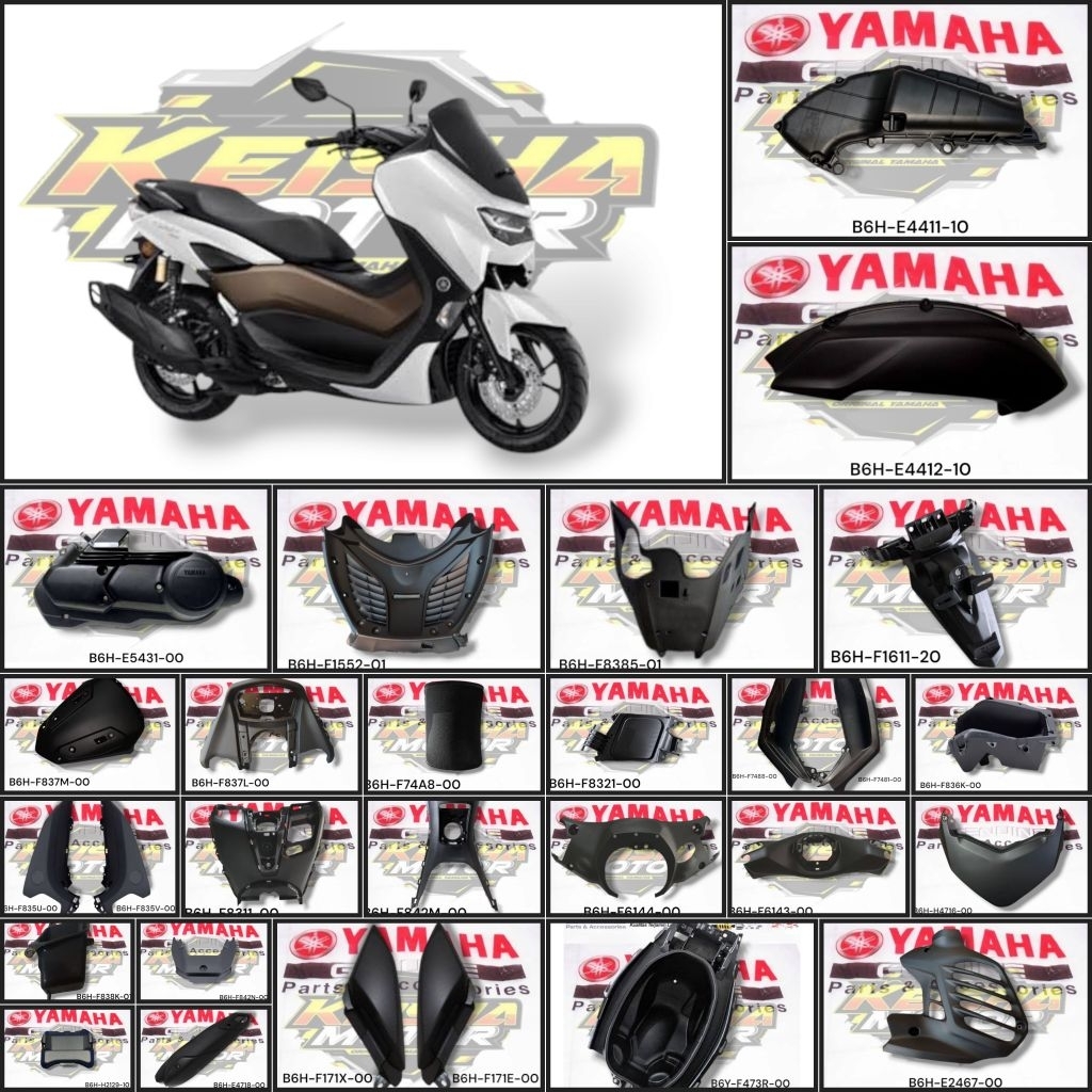 COVER BODY BODY KASAR SATUAN ALL NEW NMAX 155 ORIGINAL YAMAHA