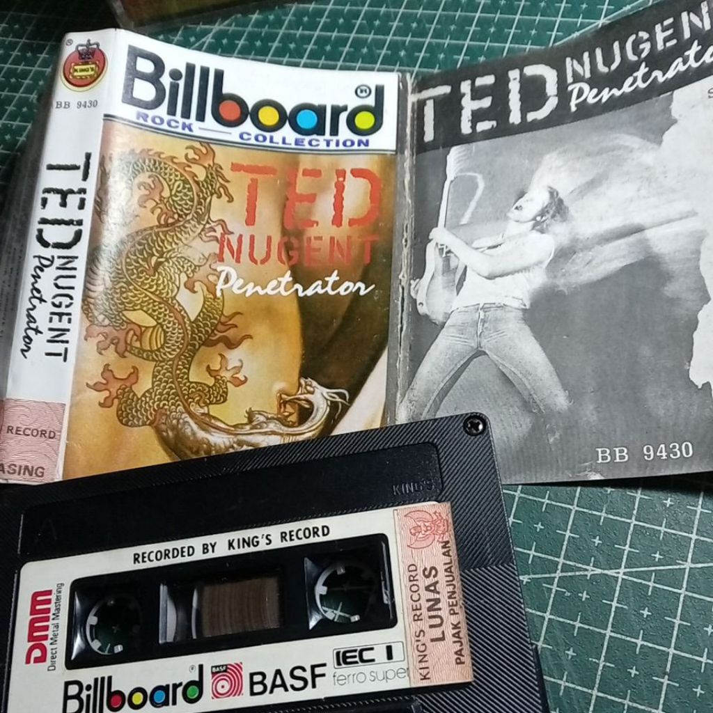 ROCK COLLECTION  KASET PITA   TED NUGENT